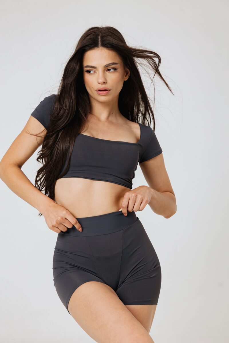 Блуза Лана с къс ръкав