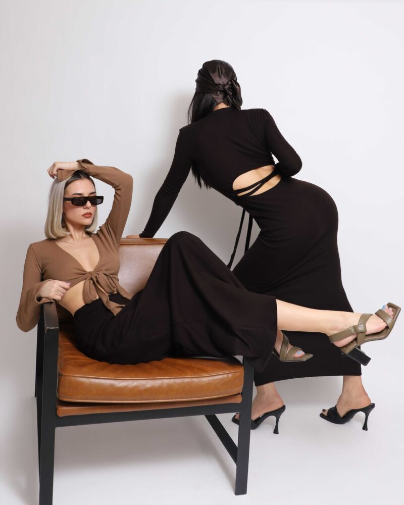 Rochie Croșetată Magan Maro